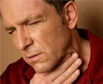 sore throght